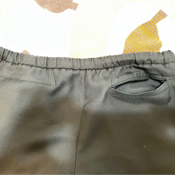 $995 Authentic ICEBERG Made in ITALY Black Activewear Drawstring Trousers Sz.50 - Picture 9 of 13